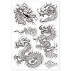 Custom PVC Plastic Clear Stamps DIY-WH0448-0618-8