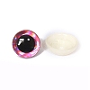 Half Round ABS Plastic Doll Craft Eyes PW-WG10432-01-1