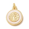 Brass Pendants KK-CBA0009-11G-B-1