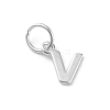 925 Sterling Silver Letter Charms LS-STER-C012-01S-V-1