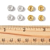 120Pcs 2 Colors Brass Rhinestone Spacer Beads RB-FS0001-05C-5