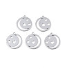 Non-Tarnish 201 Stainless Steel Pendants STAS-T063-184P-1