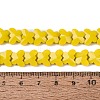 Opaque Glass Beads Strands GLAA-Q118-01B-C01-4