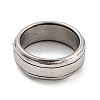 304 Stainless Steel Ring RJEW-B055-09AS-3