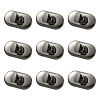 10 Sets Alloy Bag Tuck Lock Clasp FIND-YW0011-21B-1