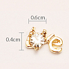Alloy Cabochons MRMJ-WH0071-80-1