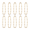 10Pcs Alloy Open Back Bezel Big Pendants PALLOY-TAG0001-01-1