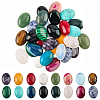 32Pcs 16 Styles Natural & Synthetic Mixed Gemstone Cabochons G-SP0001-39-7
