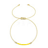 Handmade Glass Seed Beads Braided Bead Bracelets LE4581-6-1