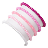 5Pcs 5 Colors Glass Seed Beaded Stretch Bracelet Sets BJEW-MZ00127-4