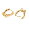 Real 18K Gold Plated 304 Stainless Stee Hoop Earrings LS-EJEW-U009-02G-02-2