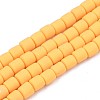 Polymer Clay Bead Strands CLAY-T001-C56-1