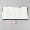 Square Velvet Necklace & Ring Storage Boxes VBOX-WH0018-01-2