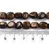 Natural Bronzite Beads Strands G-G146-A18-01-5