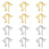 DICOSMETIC 24Pcs 2 Colors Rack Plating Alloy Pendants FIND-DC0005-56-1