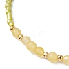 12Pcs Glass Seed Bead & Natural Mixed Gemstone Beads Bracelets for Women BJEW-MZ00311-6