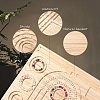 1Pc Bamboo Bead Design Board TOOL-YW0001-41-3