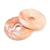 Opaque Acrylic Imitation Jade Pendants OACR-T033-12A-2