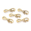 Tibetan Style Alloy Infinity with Hope Links connectors TIBE-S230-AG-FF-2
