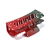 Plastic Claw Hair Clip OHAR-I022-01D-3