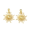 Brass Pendants KK-P334-27G-1