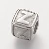 Tarnish Resistant 304 Stainless Steel European Beads LS-STAS-E115-P-Z-1