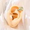 Brass Cuff Earrings EJEW-H158-22G-3