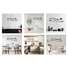 PVC Quotes Wall Sticker DIY-WH0200-070-5