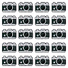 20Pcs Camara Enamel Pins JEWB-CA0001-86-1