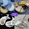 SUNNYCLUE Angel Wing Jewelry Tray Silicone Molds DIY-SC0010-27-6