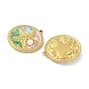 304 Stainless Steel Pendants STAS-D376-01G-03-2