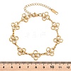 304 Stainless Steel Link Chain Bracelets for Women BJEW-A161-01B-G-3