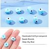 Nbead Handmade Evil Eye Lampwork Beads Strands LAMP-NB0001-49A-6