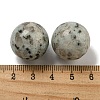 Natural Sesame Jasper Round Ball Figurines Statues for Home Office Desktop Decoration G-P532-02A-22-3