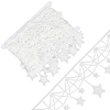 5Yards Star Polyester Lace Trim Ribbon OCOR-GF0004-05B-1