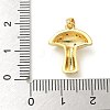 Brass Micro Pave Cubic Zirconia Enamel Pendants KK-G517-03G-01-3