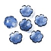 Transparent Spray Paint Glass Beads X1-GLAA-H035-04D-1