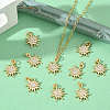 SHEGRACE Brass Clear Cubic Zirconia Pendants XGRQ3K123-534G-5