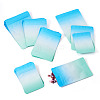 100Pcs 4 Styles PET Zipper Bags OPP-TA0001-19D-3