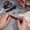 3Pcs 3 Colors Brass Beads FIND-FG0003-71-3