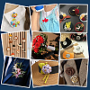 60Pcs 2 Styles Iron Brooch Base Settings FIND-NB0007-19-5