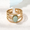 304 Stainless Steel Cuff Open Rings RJEW-F213-03G-12-1