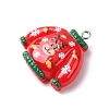 Christmas Opaque Resin Pendants LS-RESI-A049-05H-2