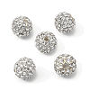 Alloy Rhinestone Beads X-RB-A034-10mm-A01S-2