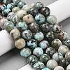 Natural Larimar Beads Strands G-P524-A02-05-2