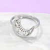 Non-Tarnish 304 Stainless Steel Adjustable Rings X-RJEW-K245-49P-4