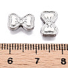 Rack Plating Alloy Beads PALLOY-T091-07P-NR-3