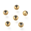 Round PVD Vacuum Plating 304 Stainless Steel Beads LS-X-STAS-F105-03-4mm-2