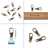 Iron Keychain Clasp Findings IFIN-TAC0002-11AB-16