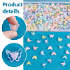   240Pcs Transparent Acrylic Beads MACR-PH0001-74-4